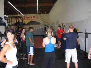 Roger lends some of his vast knowledge at the gymnastics seminar